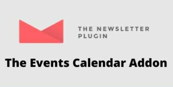 Newsletter The Events Calendar Addon GPL