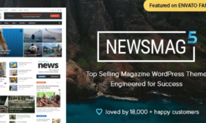 Newsmag Theme GPL