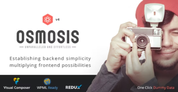 Osmosis Theme GPL – Responsive Multi-Purpose WordPress Theme