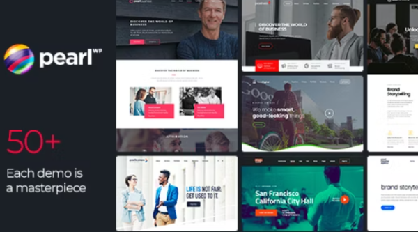 Pearl Theme GPL – Corporate Business WordPress Theme