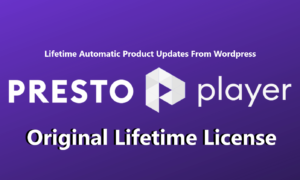 Presto Player Pro Original License