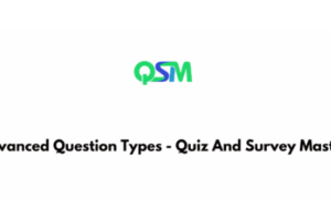 QSM Advanced Question Types GPL