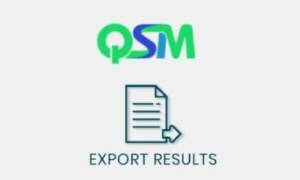 QSM Export Results Addon GPL