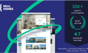 RealHomes Theme GPL – Estate Sale and Rental WordPress Websites