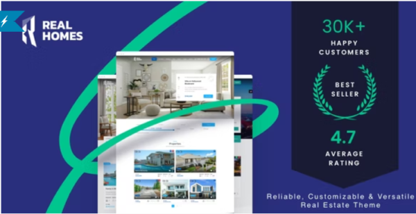 RealHomes Theme GPL – Estate Sale and Rental WordPress Websites