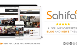 Sahifa Theme GPL – Responsive WordPress News / Magazine / Blog Websites