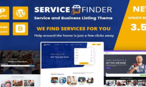 Service Finder GPL WordPress Theme