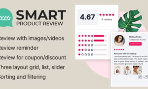 Smart Product Review For WooCommerce GPL