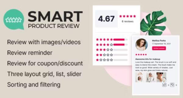 Smart Product Review For WooCommerce GPL