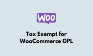 Tax Exempt for WooCommerce GPL