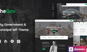 TheGov Theme GPL – Municipal and Government WordPress Theme