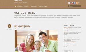 Themify Minblr WordPress Theme GPL