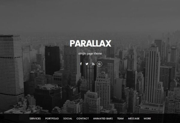 Themify Parallax WordPress Theme