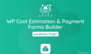 WP Cost Estimation & Payment Forms Builder GPL