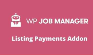 WP Job Manager Listing Payments GPL