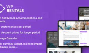 WP Rentals Theme GPL