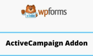 WPForms ActiveCampaign Addon GPL