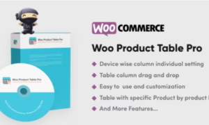 Woo Product Table Pro - WooCommerce Product Table view solution