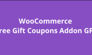 WooCommerce Free Gift Coupons Addon GPL