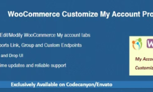 WooCommerce My Account Page Pro