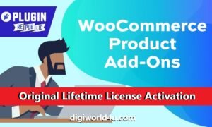 WooCommerce Product Add-Ons Ultimate Original Lifetime License