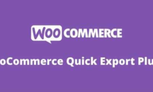 WooCommerce Quick Export Plugin GPL