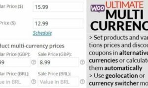 WooCommerce Ultimate Multi Currency Suite GPL