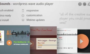 ZoomSounds WordPress Audio Player Plugin GPL