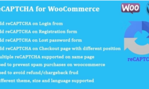 ReCaptcha for WooCommerce GPL