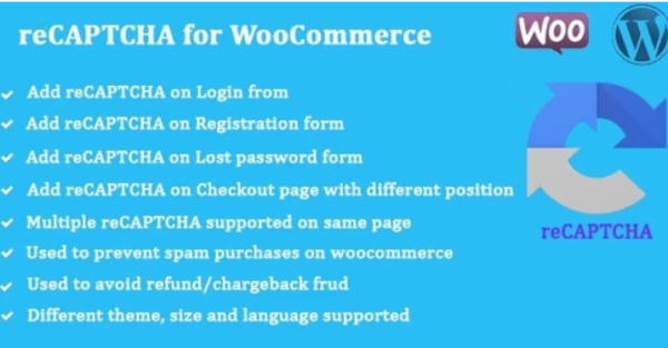 ReCaptcha for WooCommerce GPL