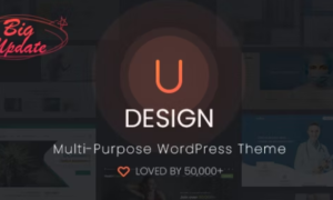 uDesign Theme GPL – Responsive WordPress Theme