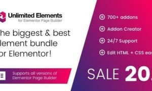 Unlimited Elements for Elementor Pro GPL