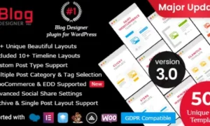 Blog Designer PRO for WordPress