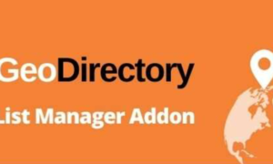 GeoDirectory List Manager Addon GPL