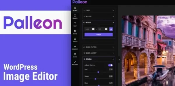 Palleon WordPress Image Editor GPL