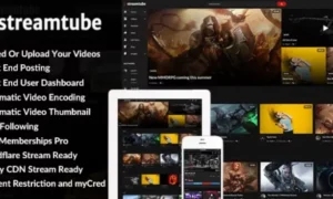 StreamTube Theme GPL – Video WordPress Theme