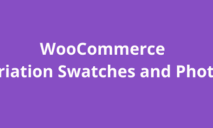 WooCommerce Variation Swatches and Photos GPL