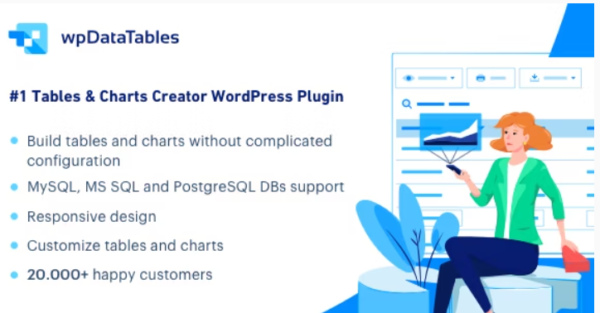 wpDataTables GPL – Tables and Charts Manager for WordPress